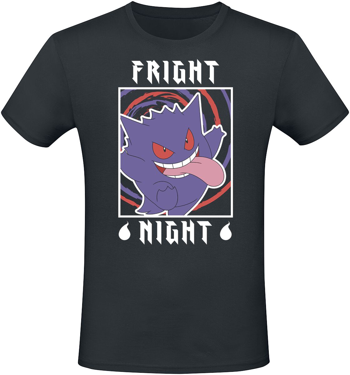 Pokémon Gengar - Fright Night T-Shirt black - Image 2