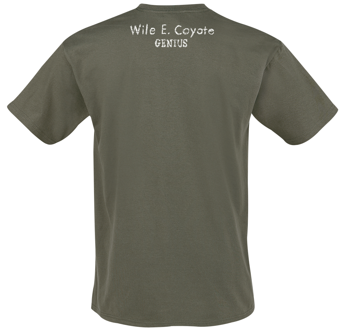 Looney Tunes Coyote - Ouch! T-Shirt olive - Image 3