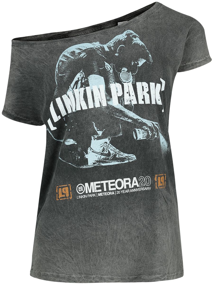 Linkin Park Overlay T-Shirt grey - Image 2