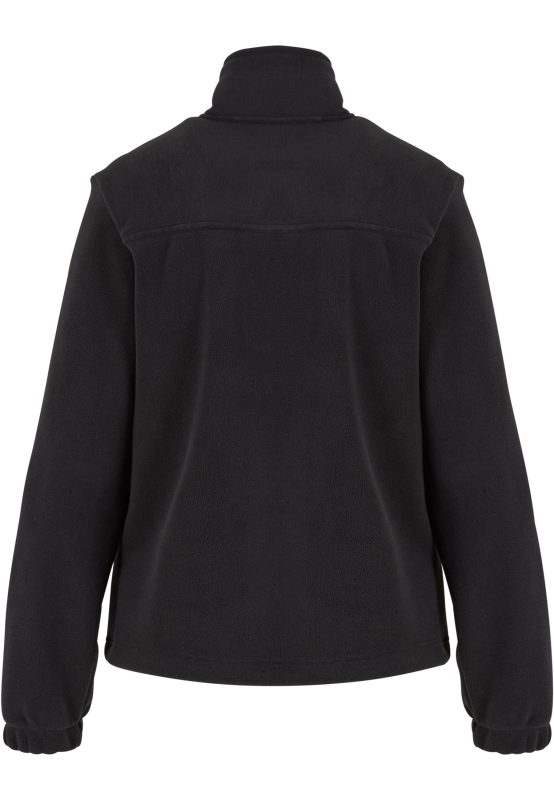 Urban Classics Ladies Double Polar Fleece Jacket Fleece Jacket black - Image 3