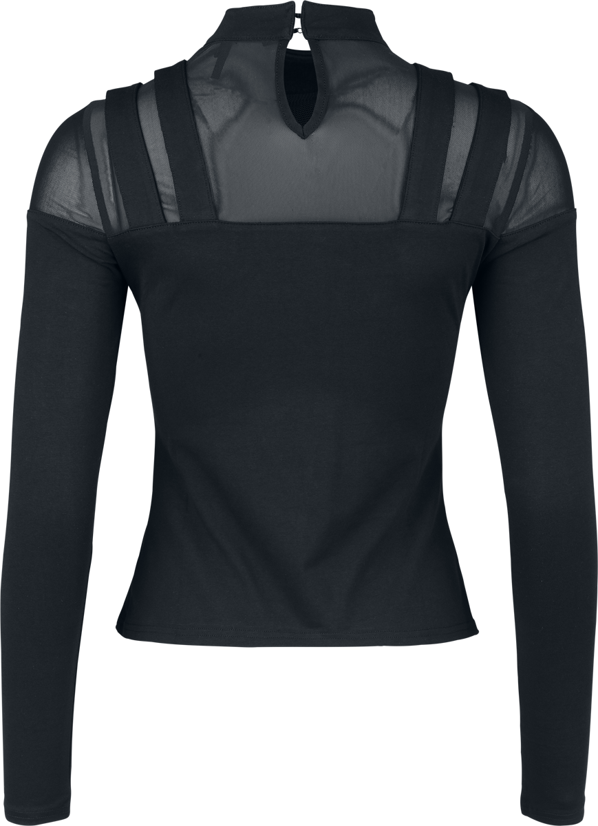 KIHILIST by KILLSTAR Spellsmith Top Long-sleeve Shirt black - Image 3