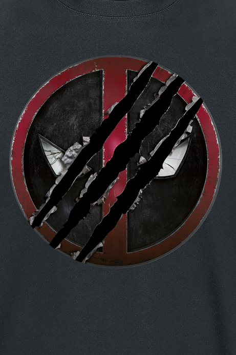 Deadpool 3 - Logo T-Shirt black - Image 3
