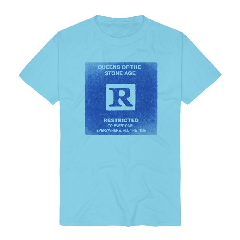 Queens Of The Stone Age Rated R T-Shirt blue - Image 2