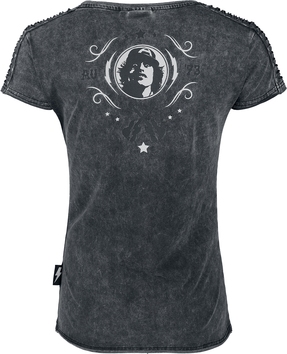 AC/DC EMP Signature Collection T-Shirt grey - Image 3