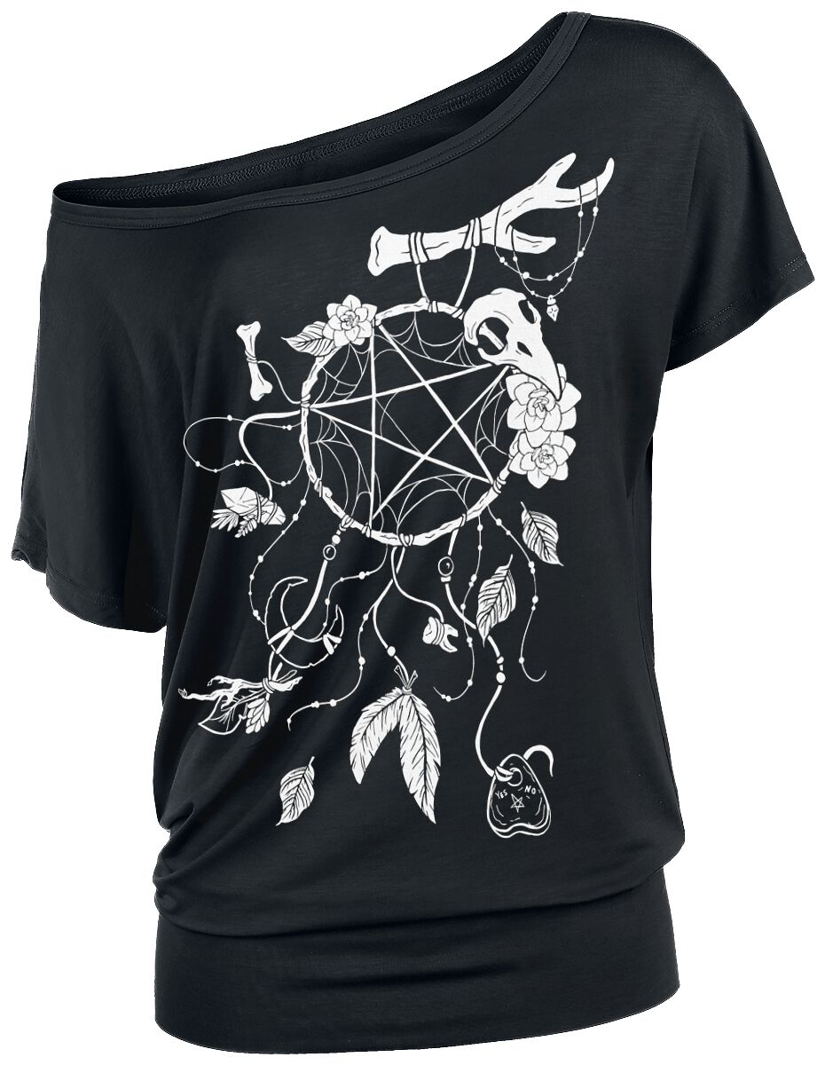 Gothicana by EMP T-shirt with Dream Catcher Print T-Shirt black - Image 2