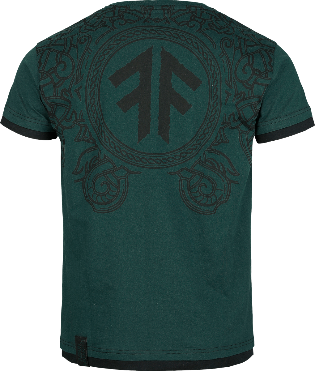 Amon Amarth EMP Signature Collection T-Shirt black dark green - Image 3