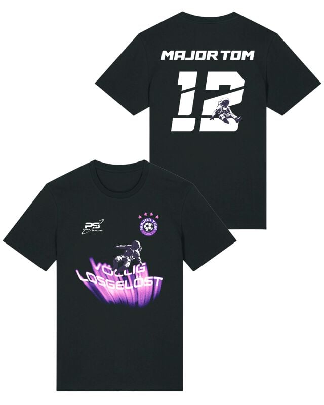 Peter Schilling Peter Schilling Major Tom (Völlig losgelöst) Fanshirt - Schwarz T-Shirt black - Image 2