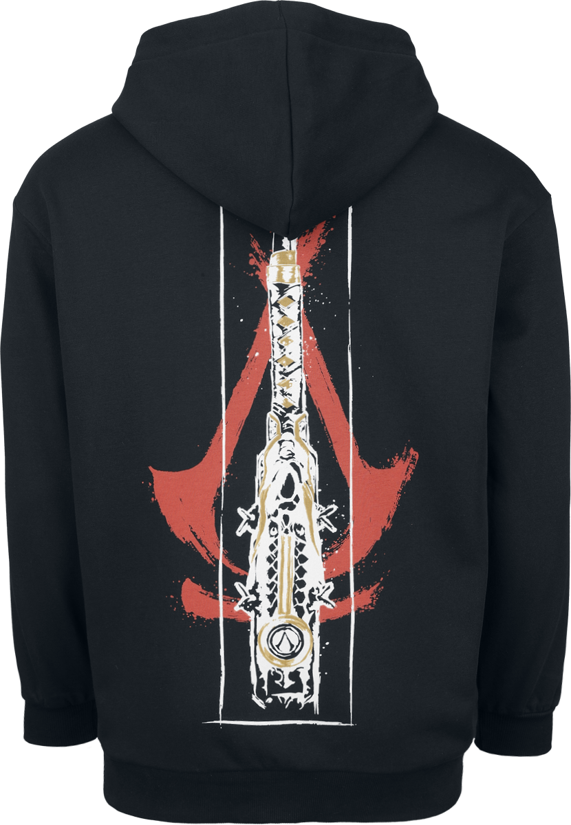 Assassin's Creed Shadows - Hidden Blade Hoodie Jacket black - Image 3