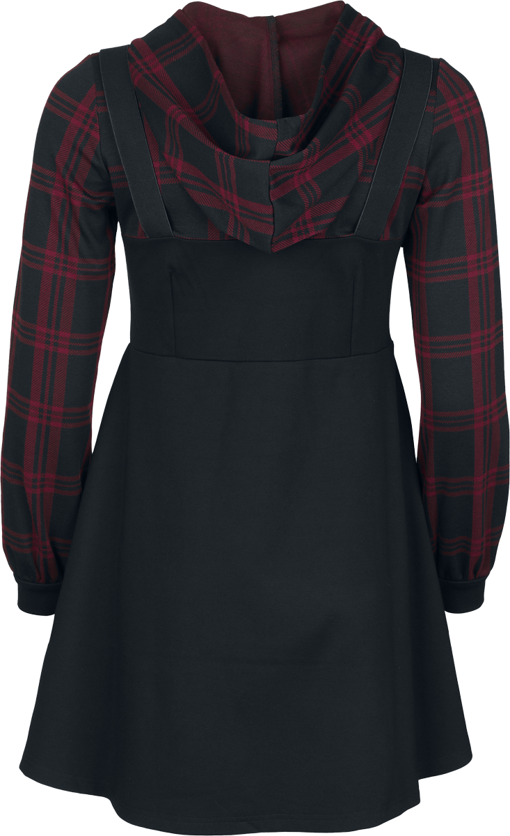 Rock Rebel by EMP Mini Dress black red - Image 3