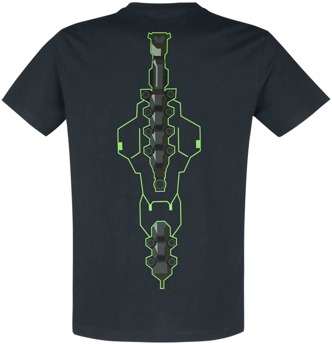 Cyberpunk Edgerunners - David Spine T-Shirt black - Image 3