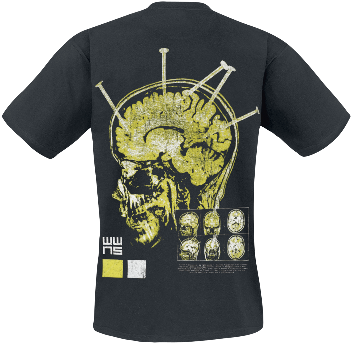Wage War XRayNail5 T-Shirt black - Image 3