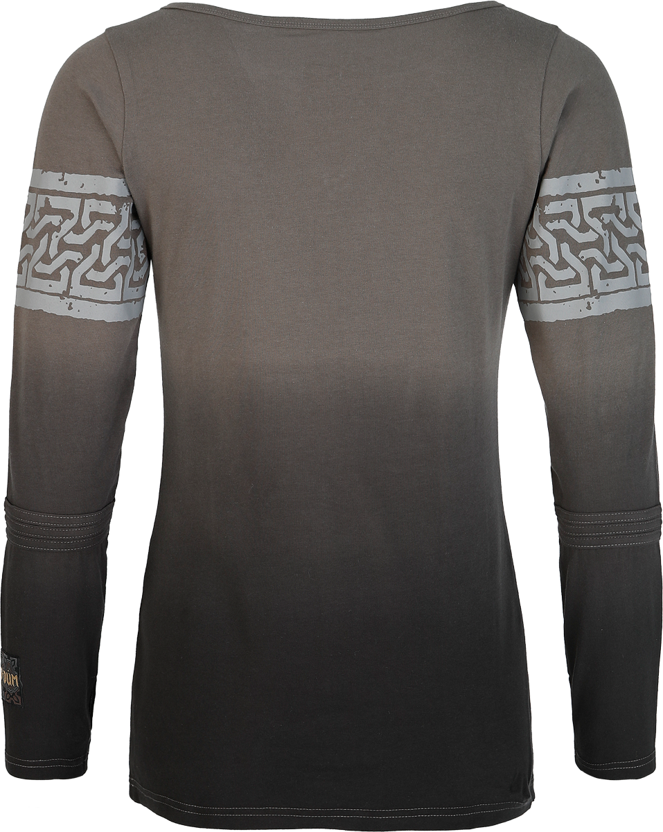 The Lord Of The Rings Khazad-dûm Long-sleeve Shirt grey - Image 3
