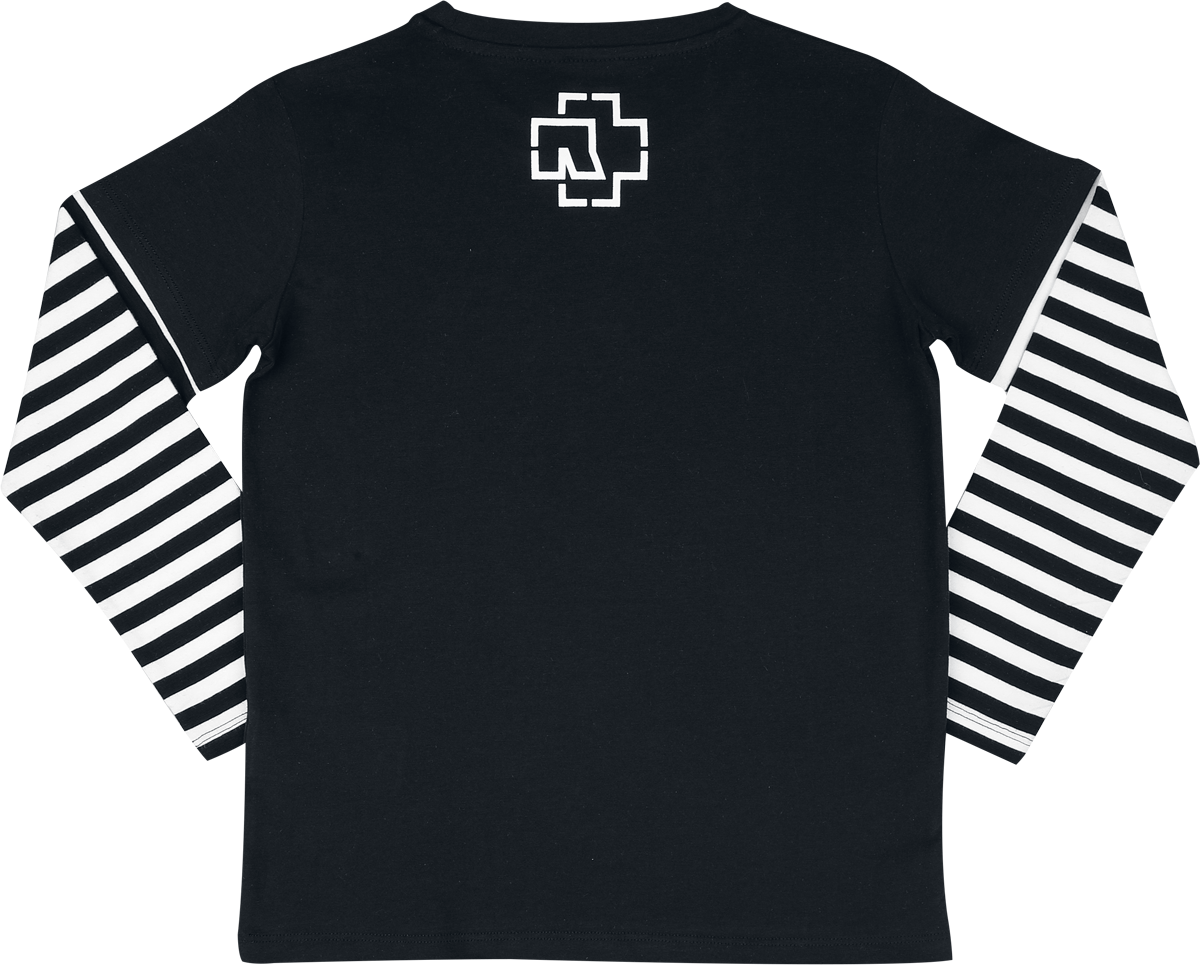 Rammstein Ahoi Long-sleeve Shirt black white - Image 3