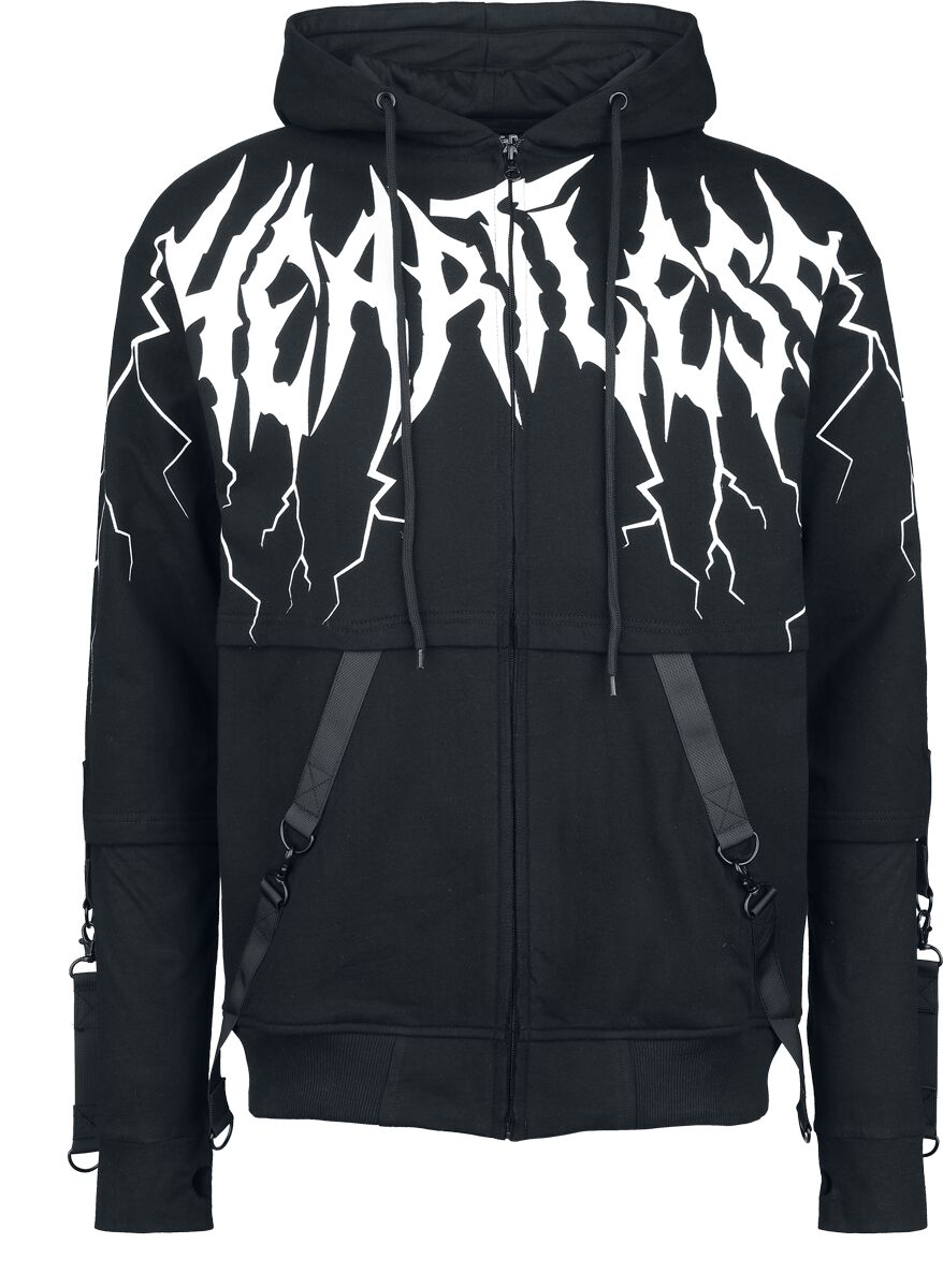 Heartless Heartless Lightning Hoodie Jacket Hoodie Jacket black - Image 2