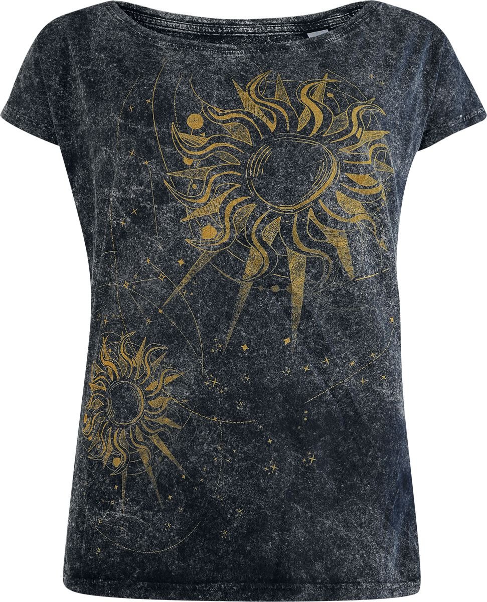 Outer Vision Marylin T-Shirt black grey - Image 2