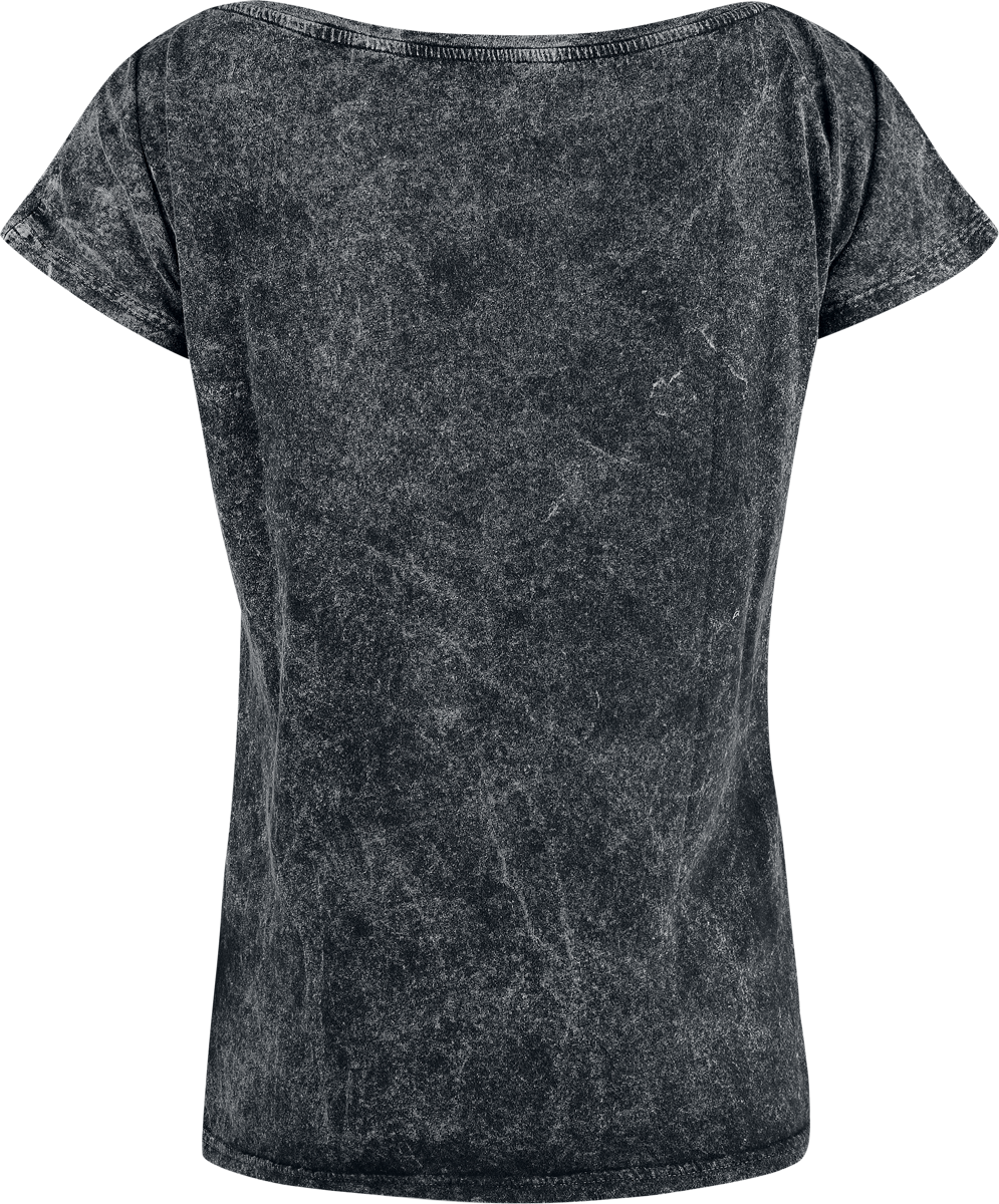 Outer Vision Marylin T-Shirt black grey - Image 3