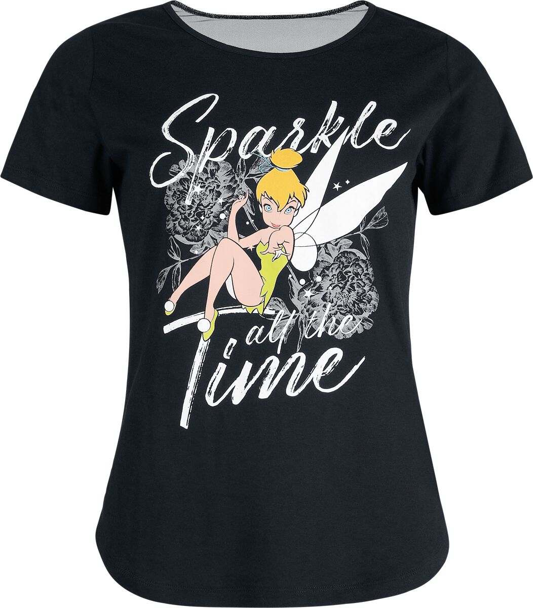 Peter Pan Tinker Bell - Sparkle Time T-Shirt black - Image 2