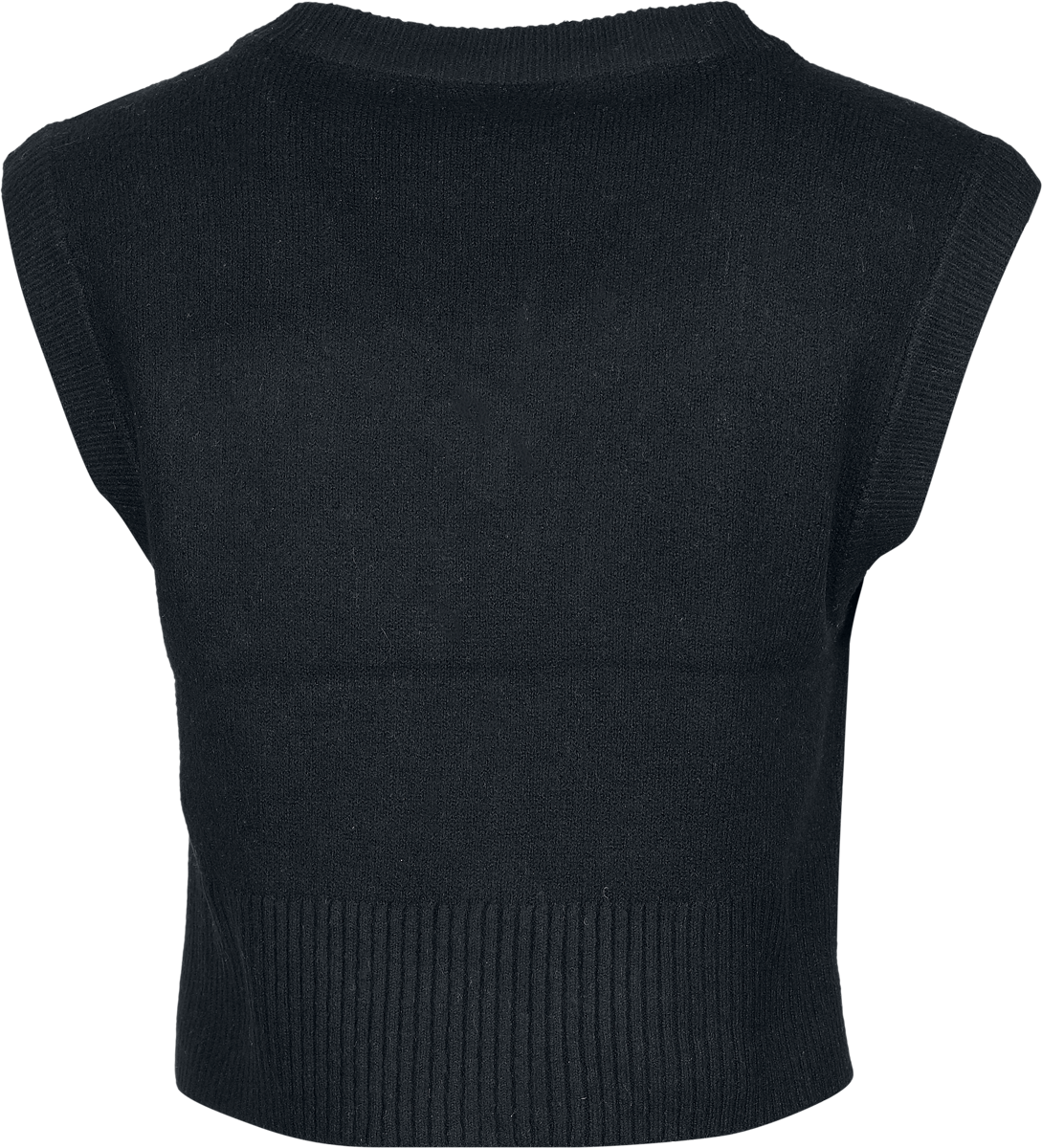 Urban Classics Knitted Vest Knit jumper black - Image 3