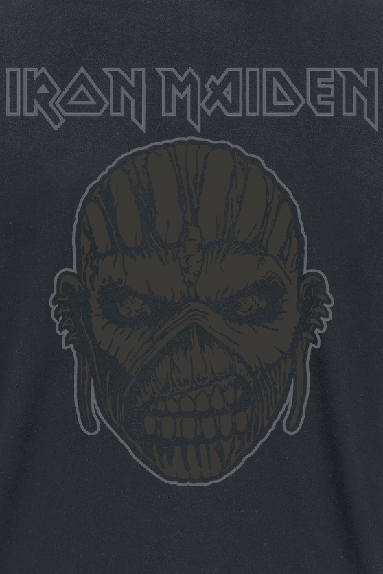 Iron Maiden Logo T-Shirt black - Image 3