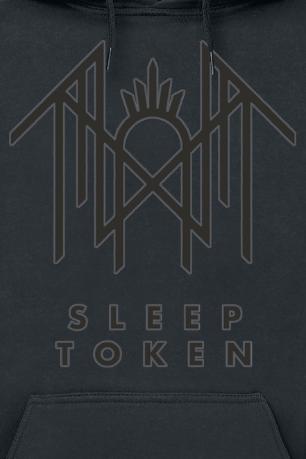 Sleep Token Logo Hoodie black - Image 3