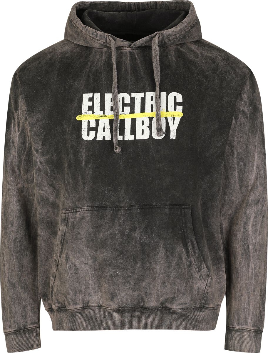Electric Callboy Spray Smile Hoodie grey - Image 2