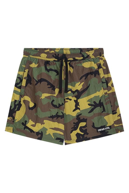 Unfair Athletics DMWU Crushed Jungle Camo Shorts Shorts camouflage olive - Image 2