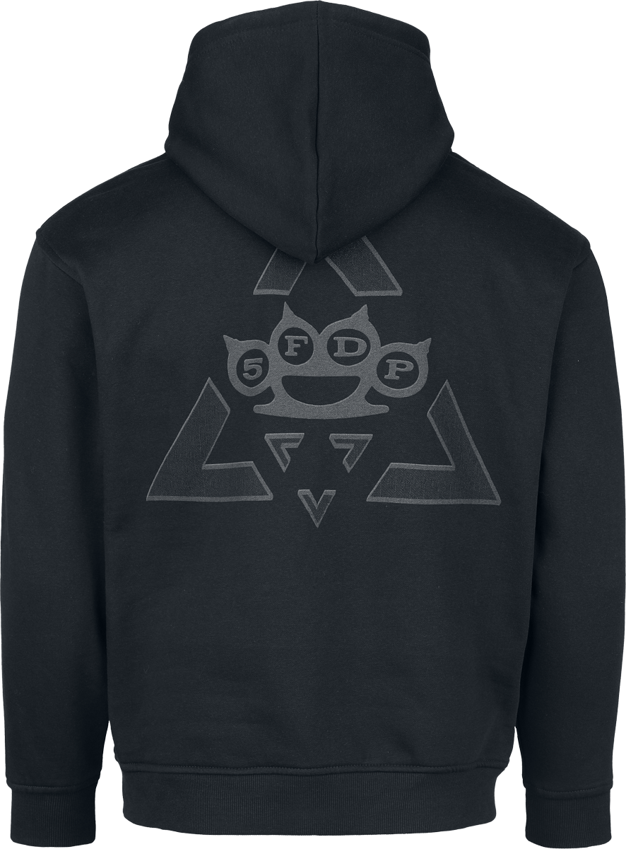 Five Finger Death Punch Chevron Hoodie black - Image 3
