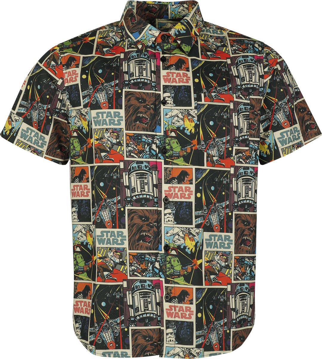 Star Wars Retro Comic Short-sleeved Shirt multicolour - Image 2