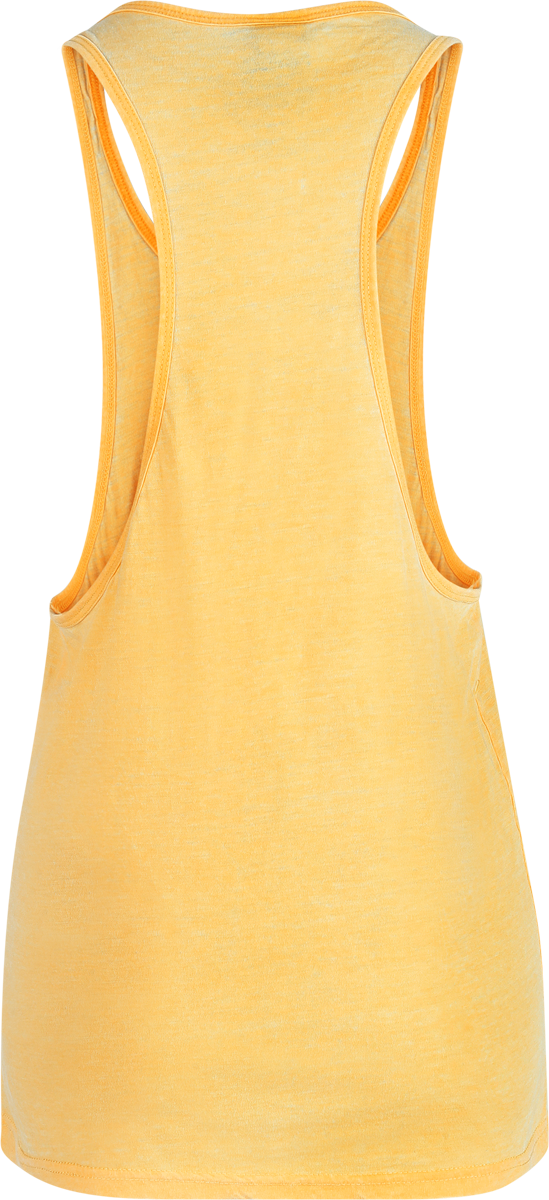 Red Hot Chili Peppers Shaded Logo Top yellow - Image 3