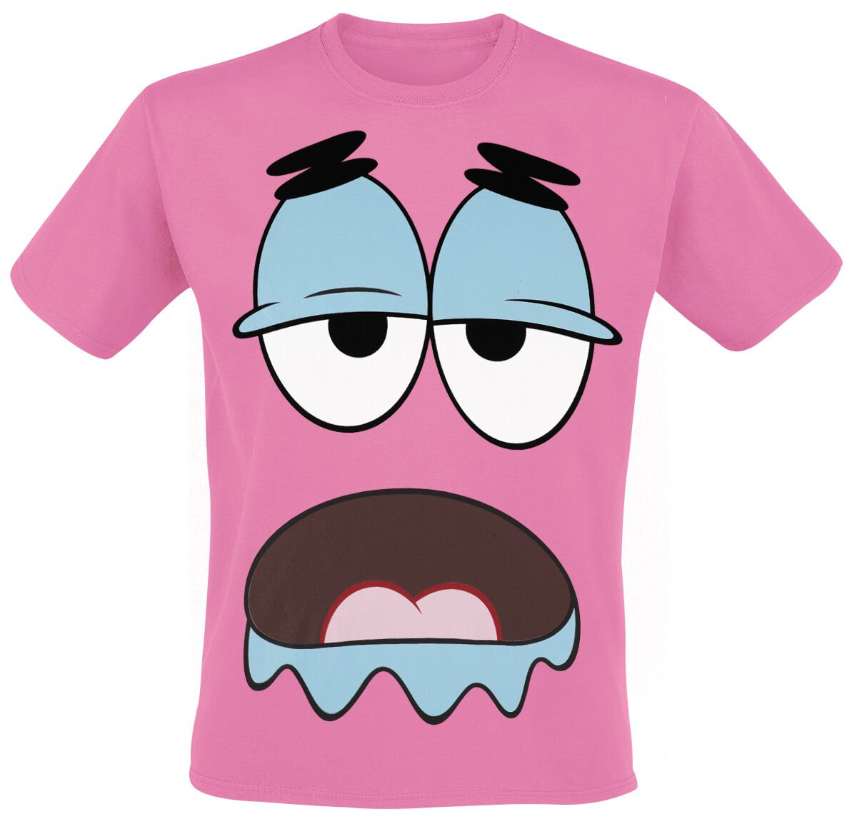 SpongeBob SquarePants Patrick Big Face T-Shirt pink - Image 2
