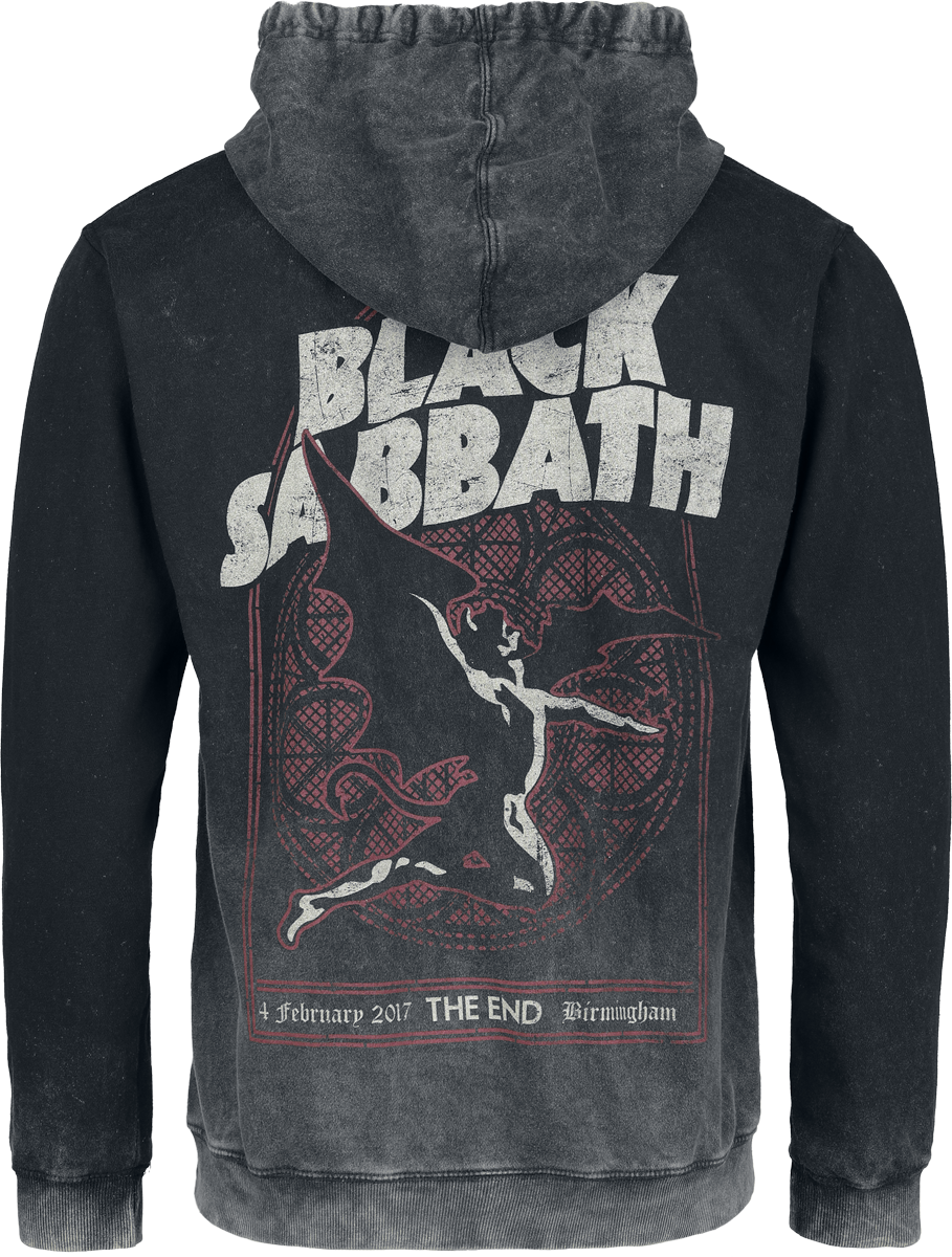 Black Sabbath The End Hoodie anthracite - Image 3