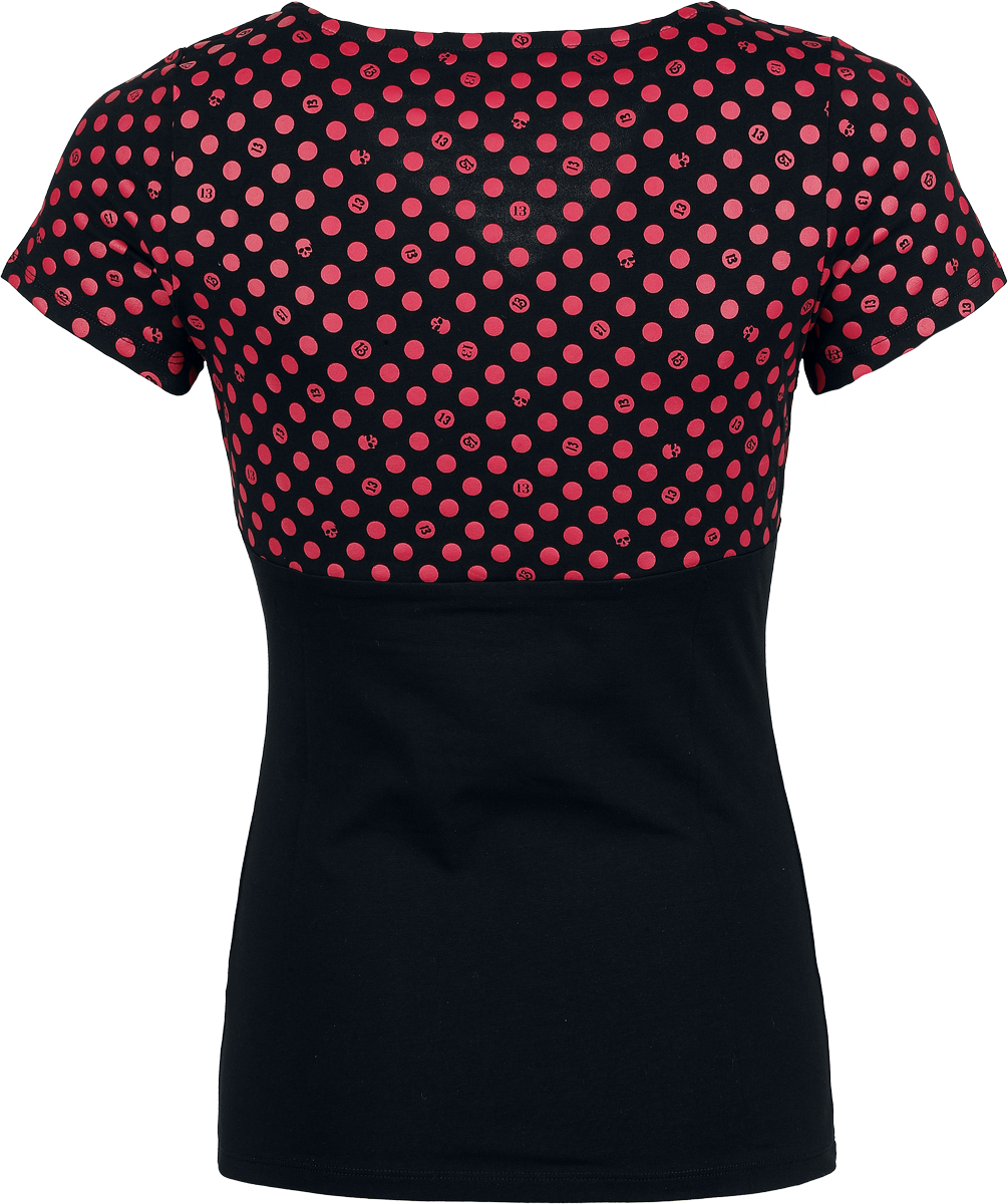 Rock Rebel by EMP Rock Rebel X Lucky 13 - T-shirt T-Shirt black - Image 3