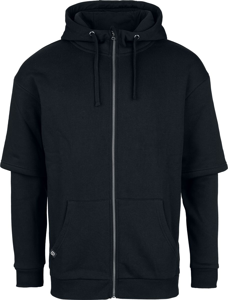 RED by EMP Layered Look Hoodie Jacket Hoodie Jacket black - Image 2