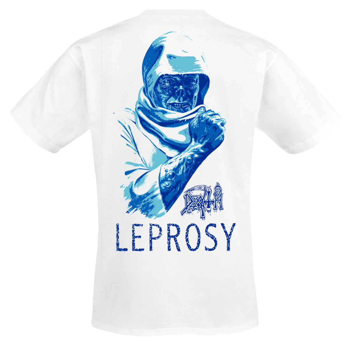 Death Leprosy Posterized T-Shirt white - Image 3