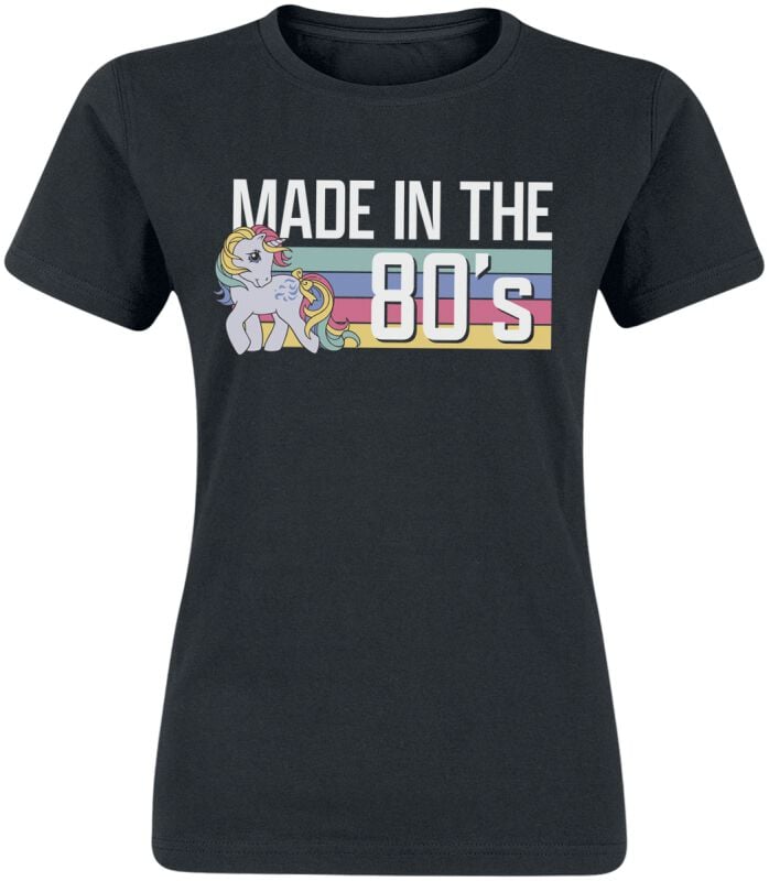 My Little Pony Made in the 80's T-Shirt black - Image 2