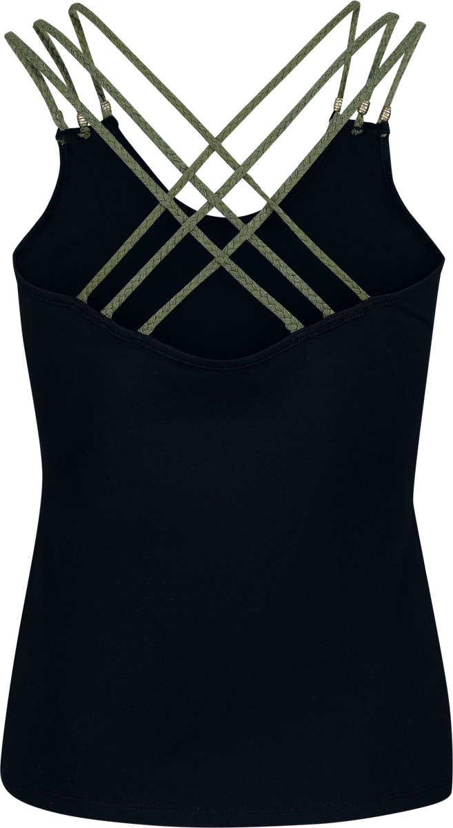 The Lord Of The Rings Elves of Mirkwood - Leaf of Lórien Top black - Image 3