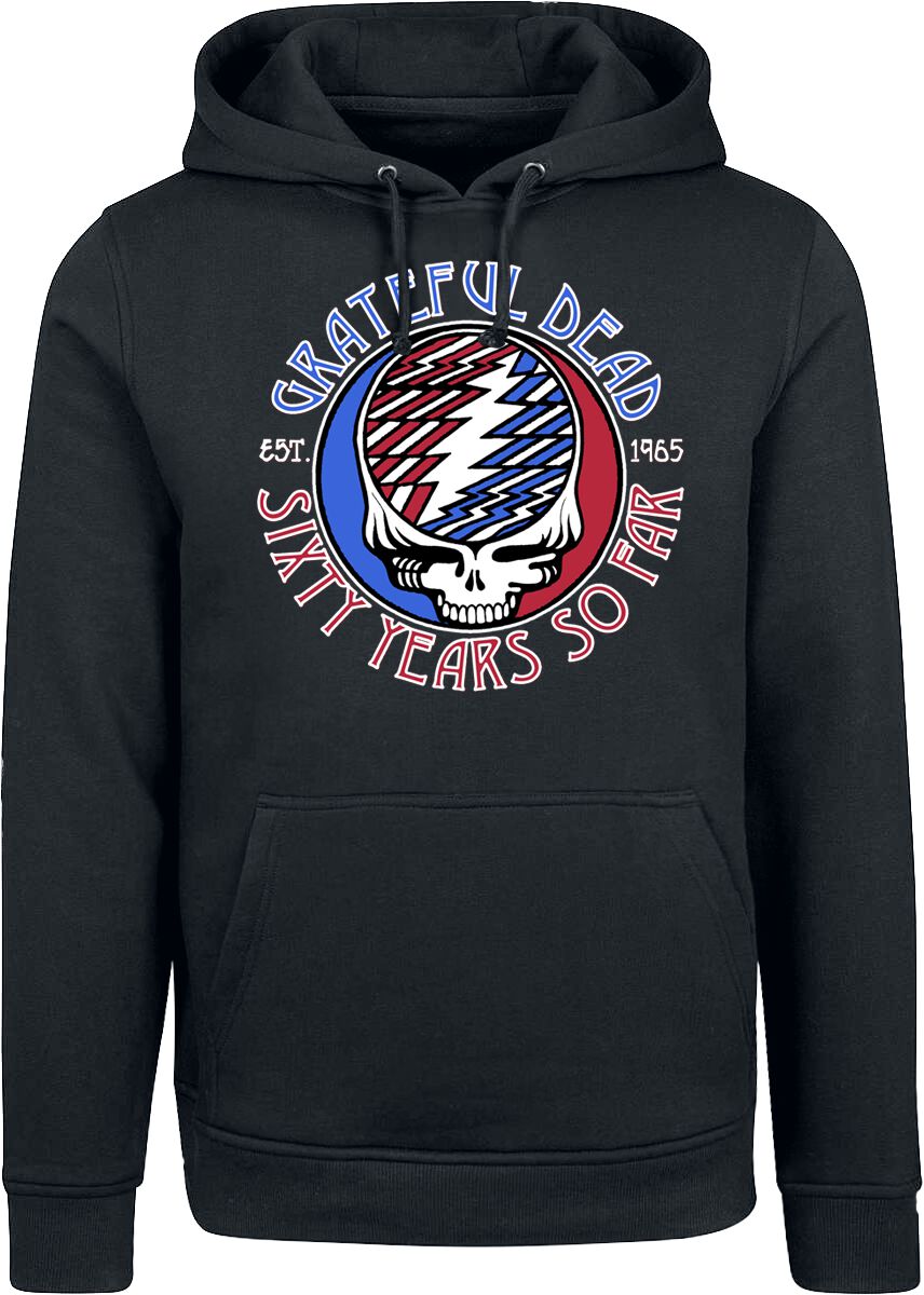 Grateful Dead Stealie 60th Bolts Hoodie black - Image 2