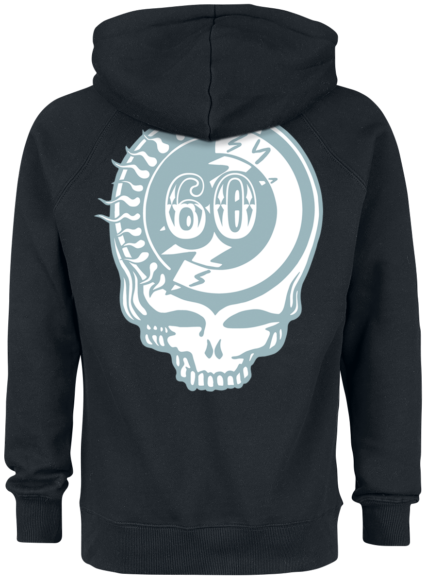 Grateful Dead Skelly USA 60th Hoodie black - Image 3