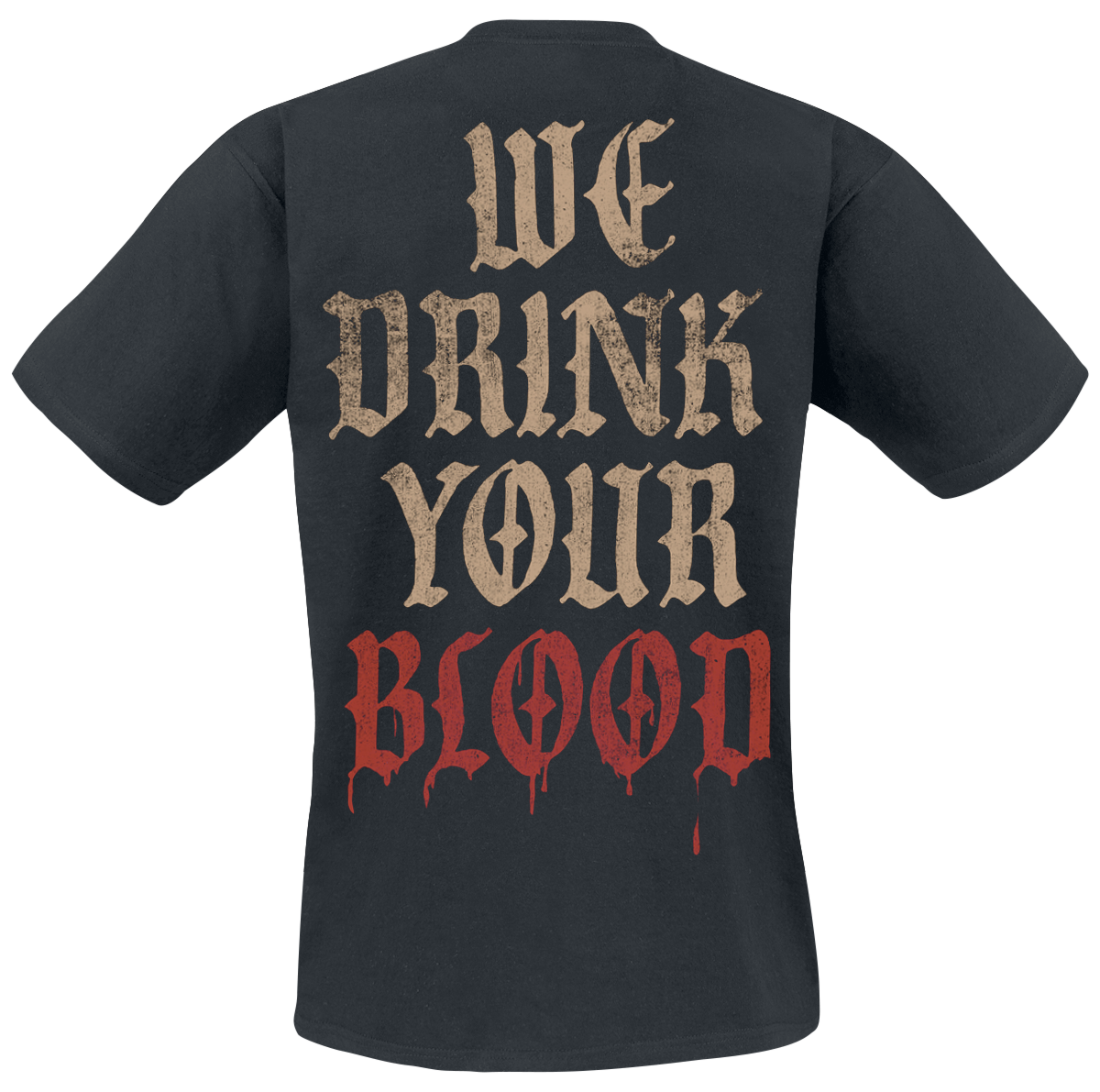 Powerwolf Drinking Blood T-Shirt black - Image 3