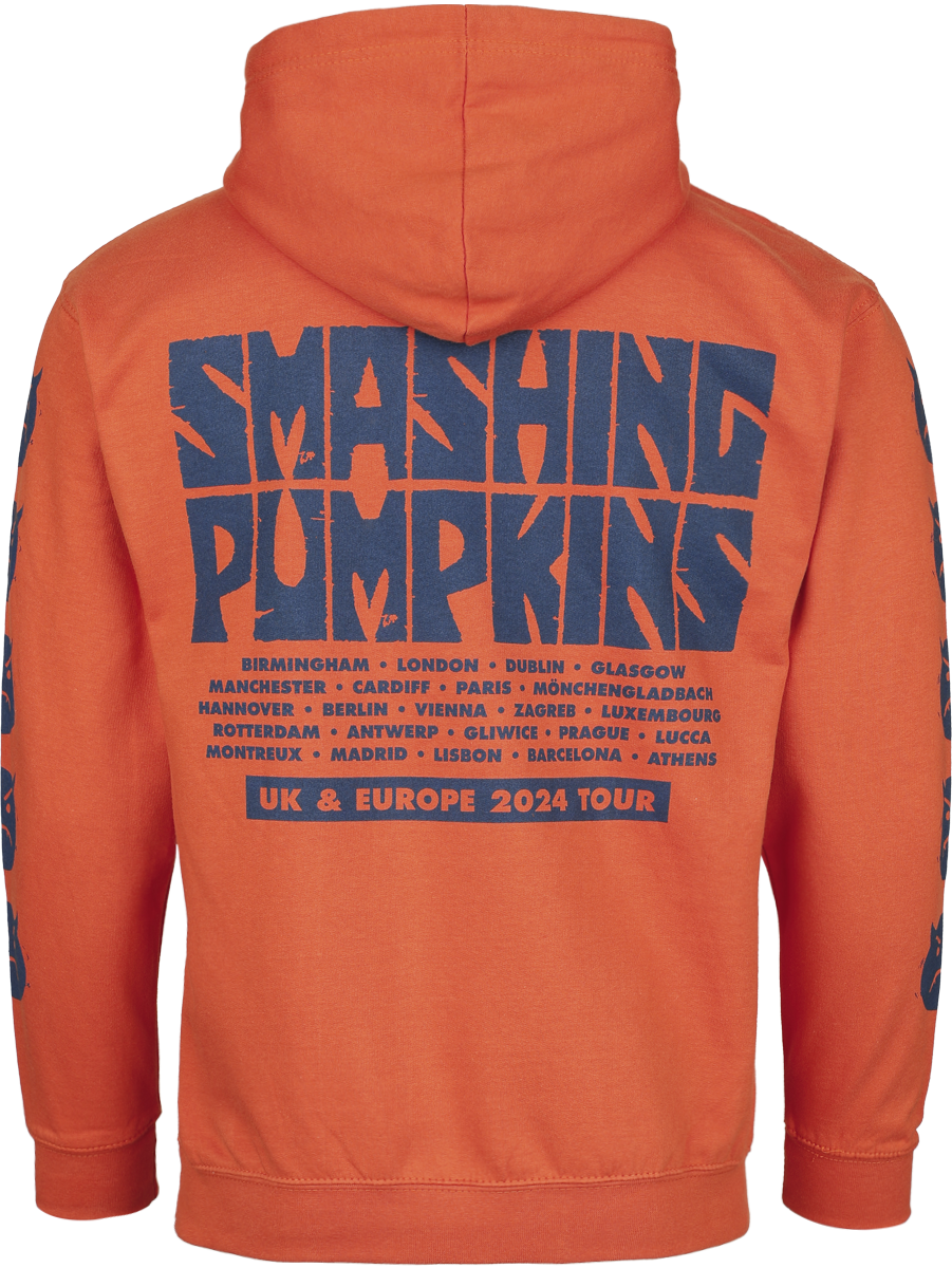 Smashing Pumpkins Vampire - Tour Hoodie Hoodie orange - Image 3
