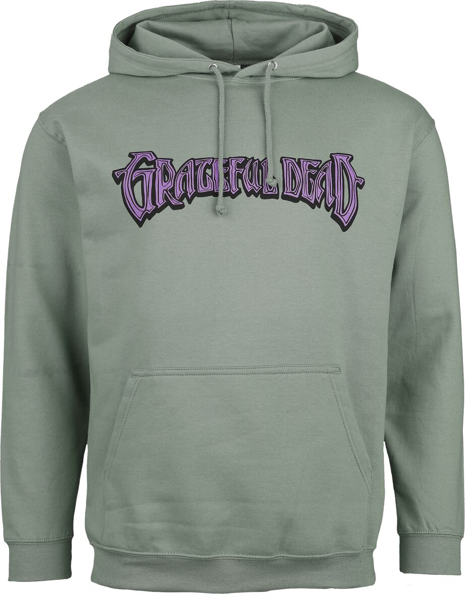 Grateful Dead Skull & Rose 60th Hoodie green - Image 2