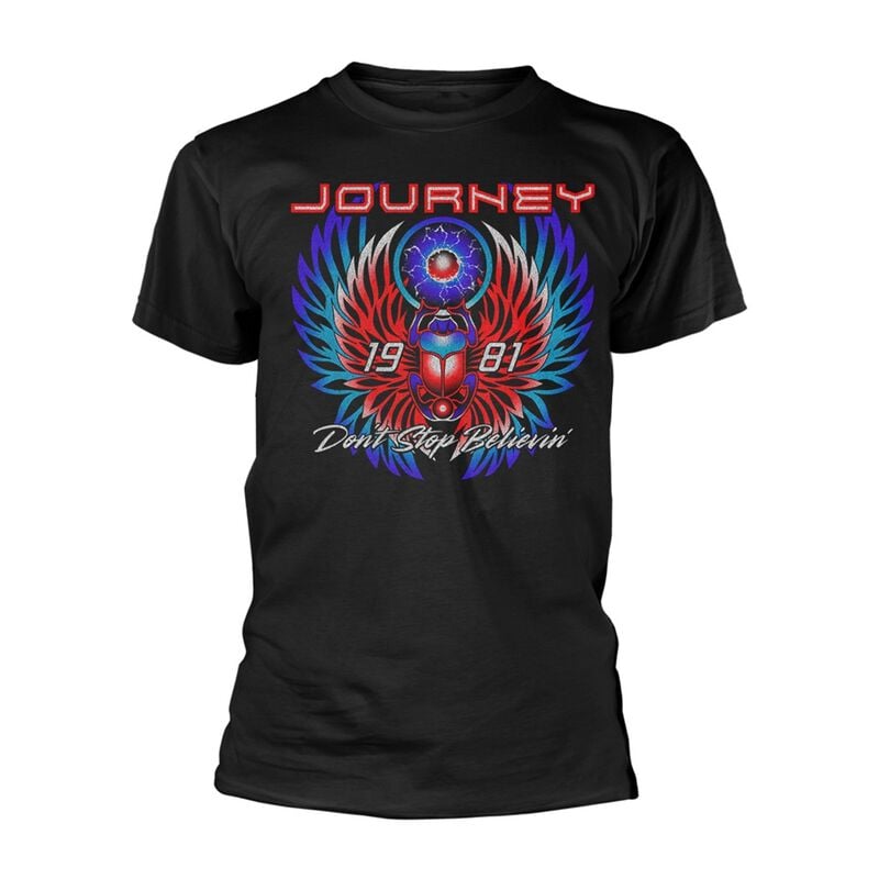 Journey Believin T-Shirt black - Image 2