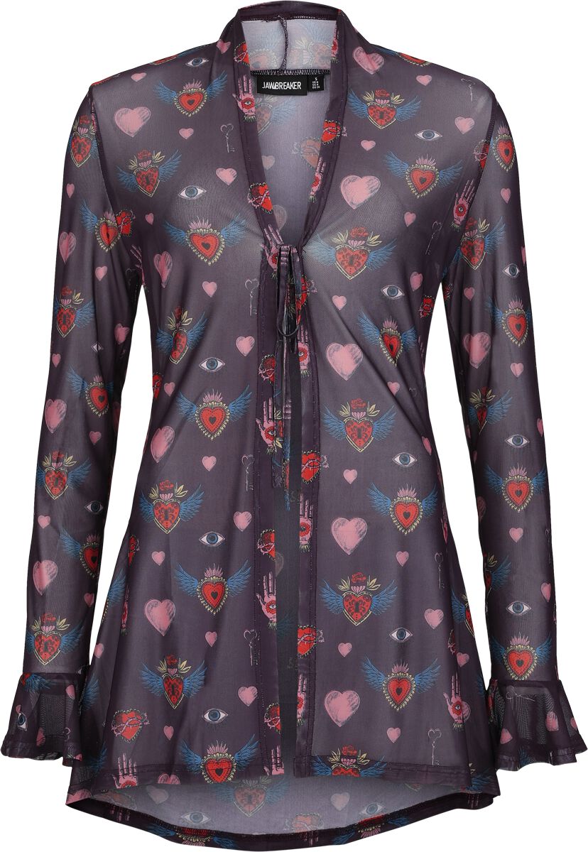 Jawbreaker Alchemy Hearts Oversized Cardigan Cardigan multicolour - Image 2