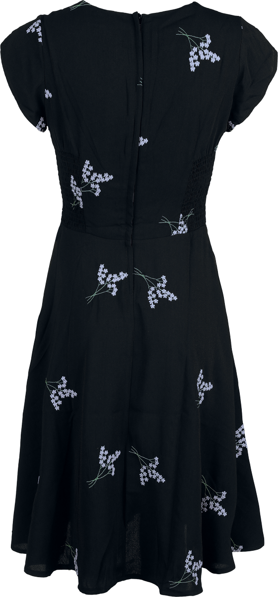Voodoo Vixen Lavender Flare Dress Midi Dress black - Image 3