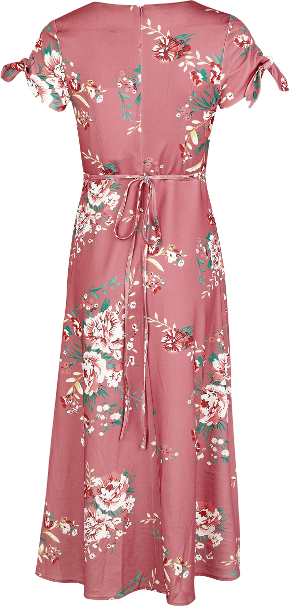 Voodoo Vixen Floral Tie Sleeve Midi Dress Maxi Dress multicolour - Image 3
