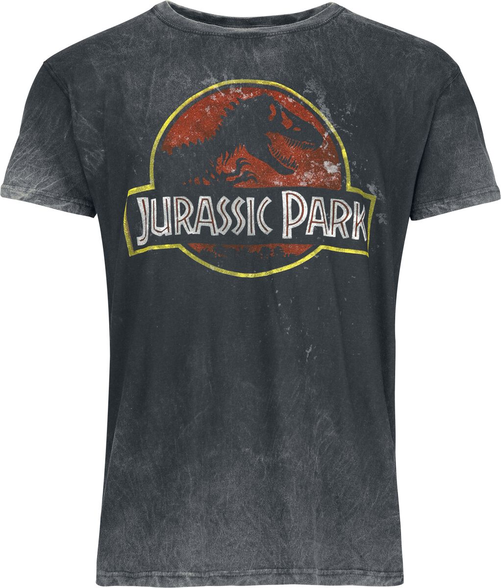 Jurassic Park Jurassic Park Logo T-Shirt black - Image 2