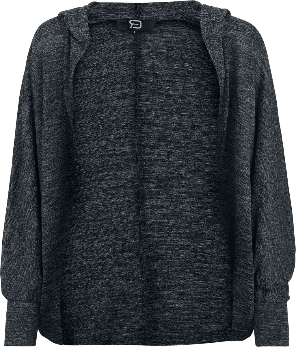 RED by EMP Cardigan with hood Cardigan mottled grey - Image 2