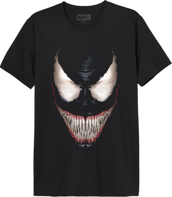 Venom (Marvel) Venom Smile T-Shirt black - Image 2