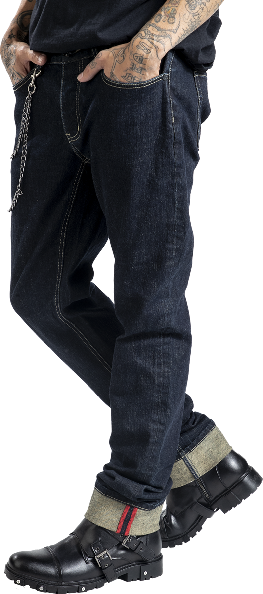 Rock Rebel by EMP Rock Rebel X Lucky 13 - Jeans Jeans blue - Image 3