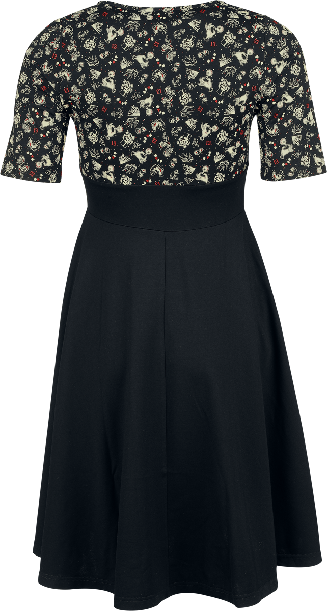 Rock Rebel by EMP Rock Rebel X Lucky 13 - Dress Mini Dress black - Image 3